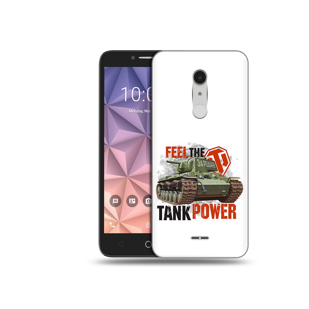 

Чехол MyPads Tocco для Alcatel A3 XL Танк, Прозрачный, Tocco