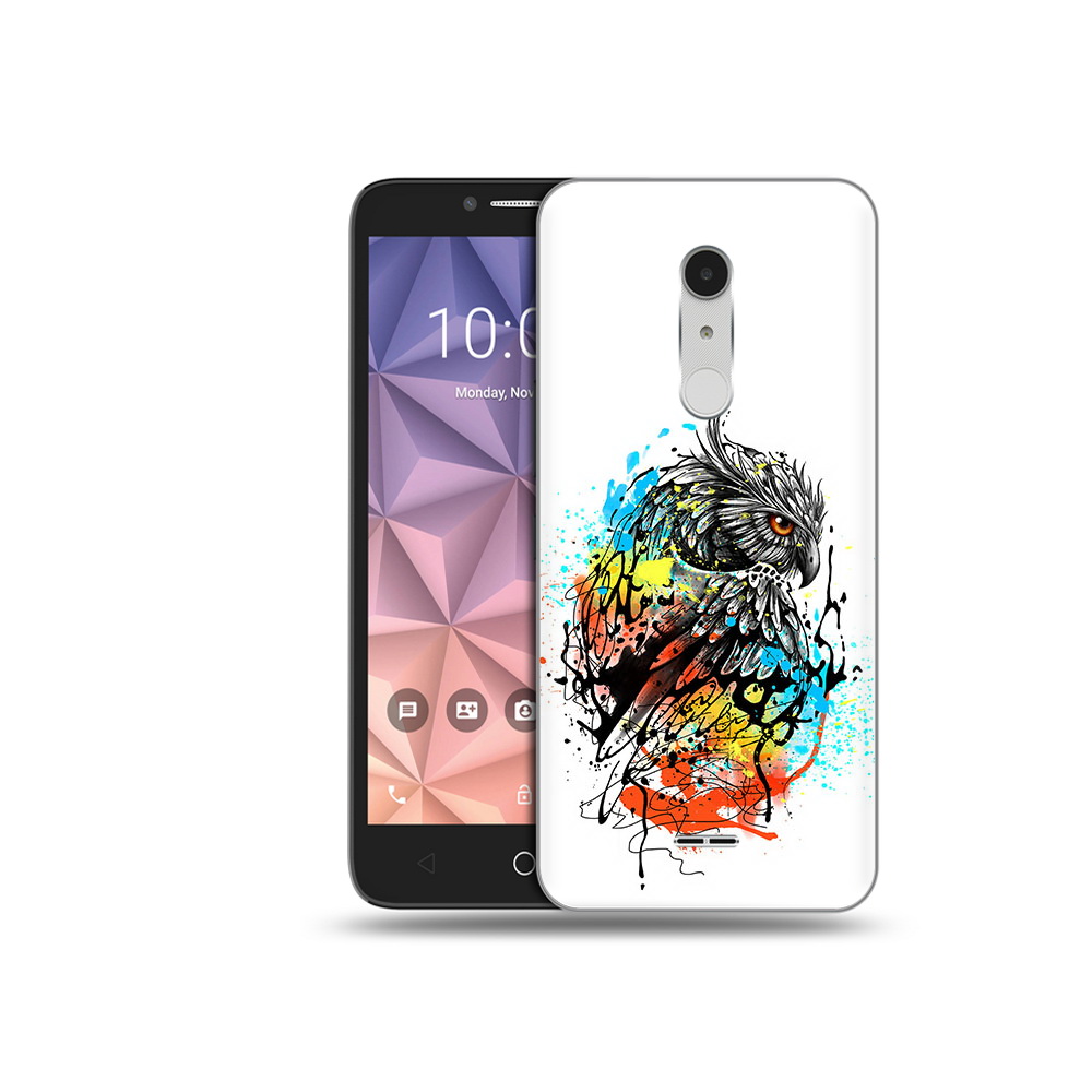 

Чехол MyPads Tocco для Alcatel A3 XL Творческая сова, Прозрачный, Tocco