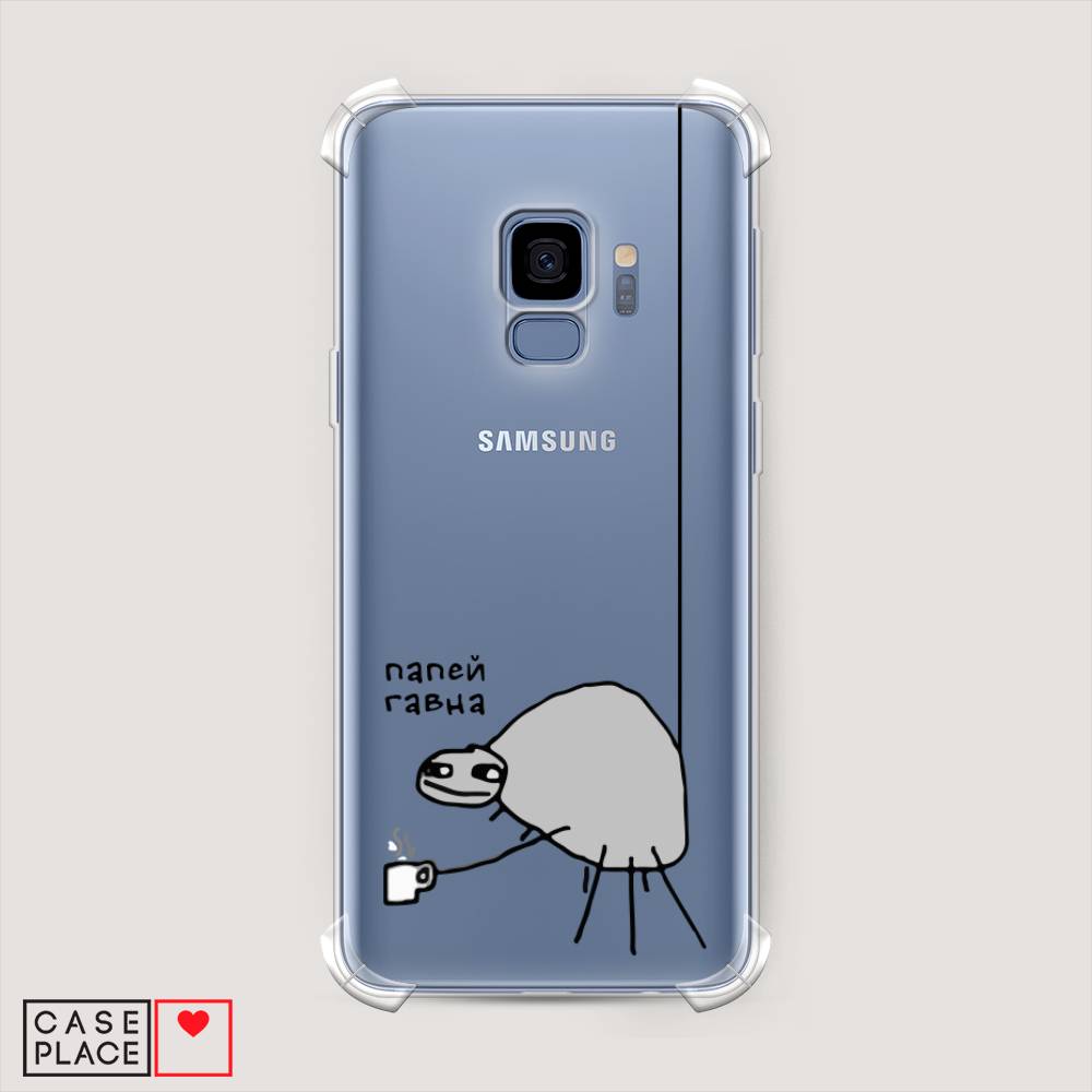 

Чехол Awog на Samsung Galaxy S9 "Павук", Серый;черный;прозрачный, 25751-1
