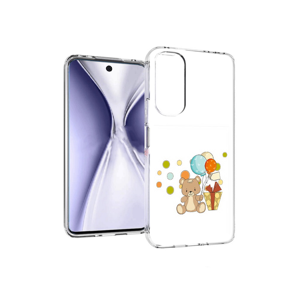 

Чехол MyPads Tocco для Huawei Honor X20 медвеженок с подарком, Прозрачный, Tocco