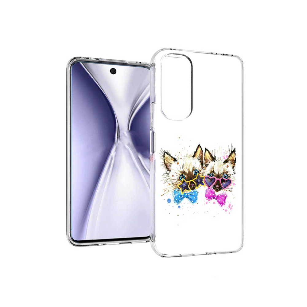 фото Чехол mypads tocco для huawei honor x20 милые котята