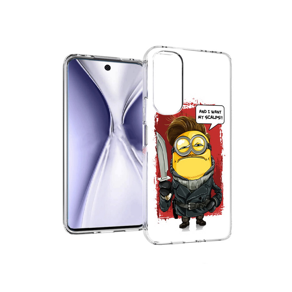 

Чехол MyPads Tocco для Huawei Honor X20 миньон убийца, Прозрачный, Tocco