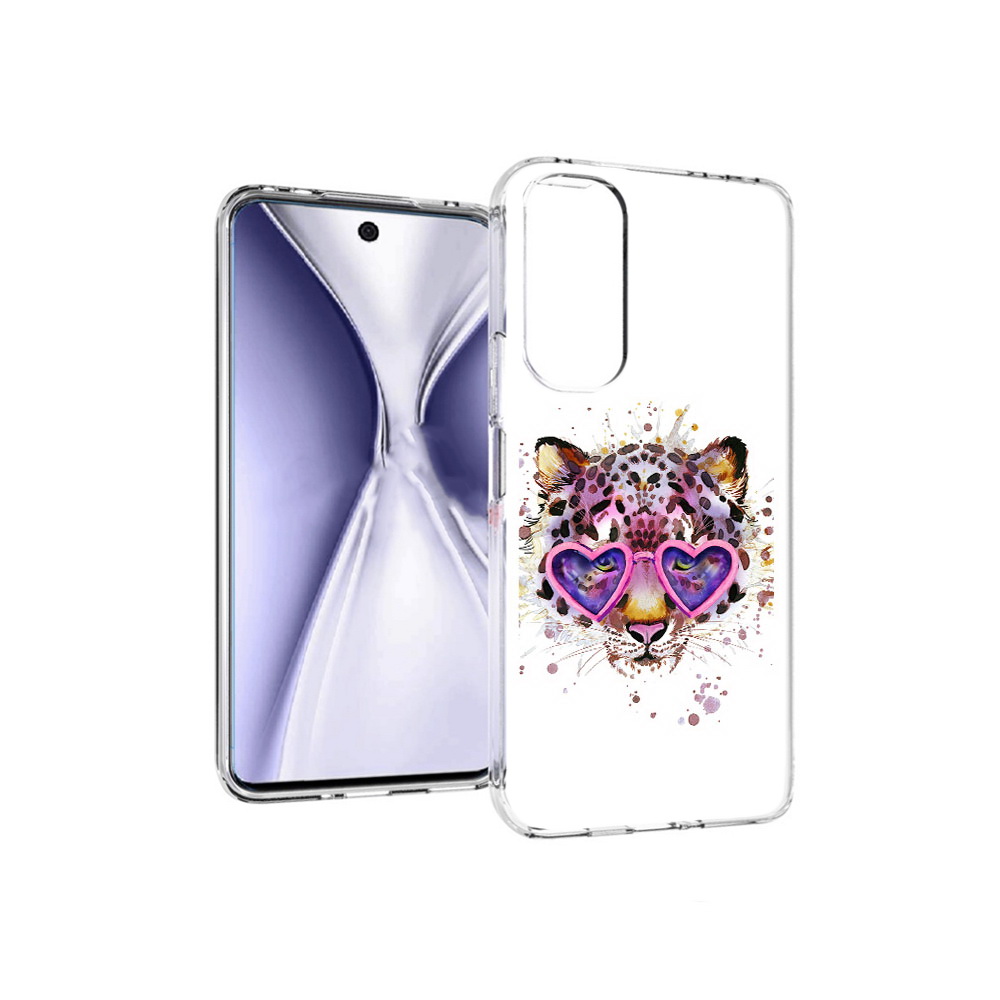 

Чехол MyPads Tocco для Huawei Honor X20 модный леопард, Прозрачный, Tocco