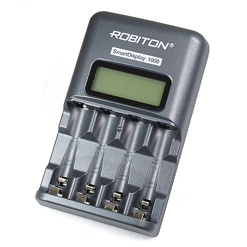 Robiton Зарядное устройство ROBITON SmartDisplay 1000 с дисплеем BL1