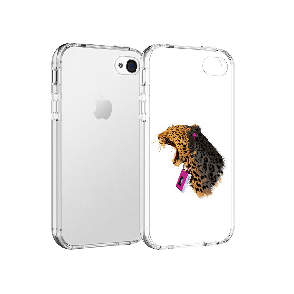 

Чехол MyPads Tocco для Apple iPhone 4 MP3, Прозрачный, Tocco