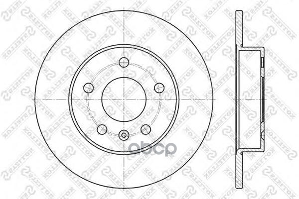 

Диск тормозной задний