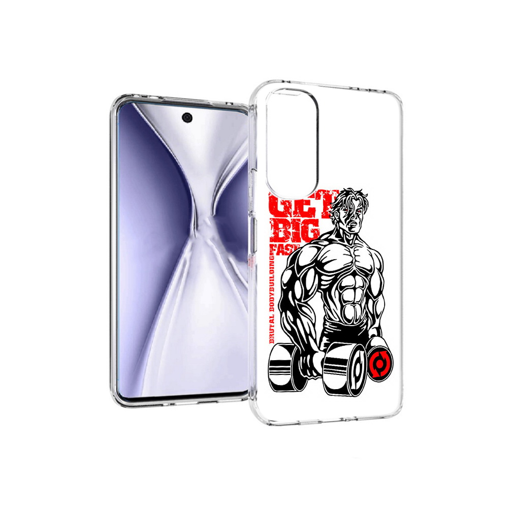 

Чехол MyPads Tocco для Huawei Honor X20 накаченное тело, Прозрачный, Tocco