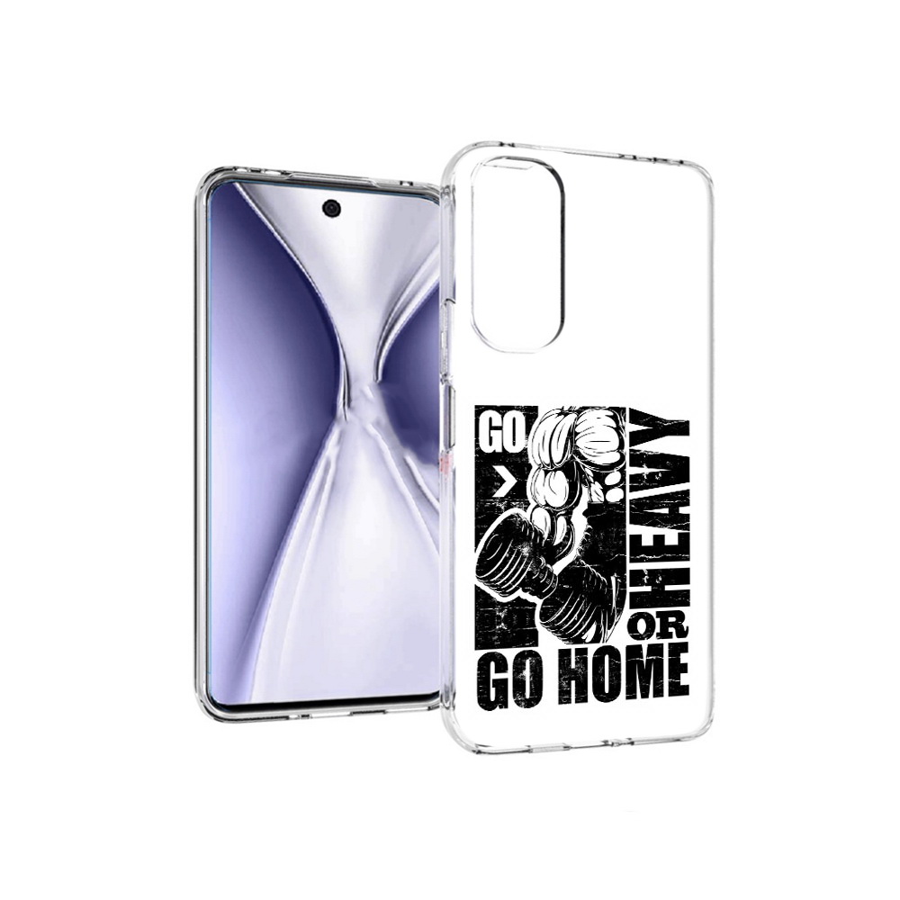Чехол MyPads Tocco для Huawei Honor X20 накаченные руки