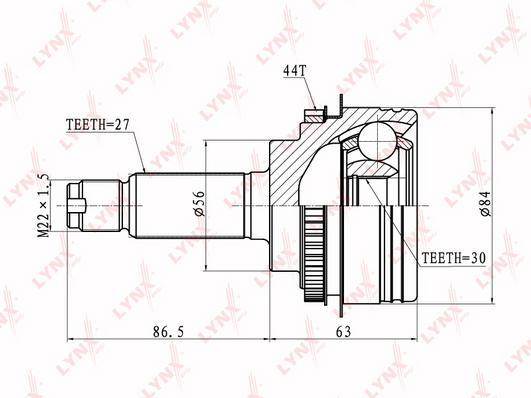 

Шрус Наружный Подходит Для Subaru Impreza 2.0T 4Wd 94-00 Co-7101A