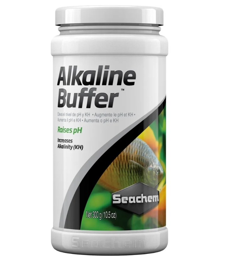 фото Seachem добавка seachem alkaline buffer для повышения ph и kh, 300 г, 6 г на 80 л