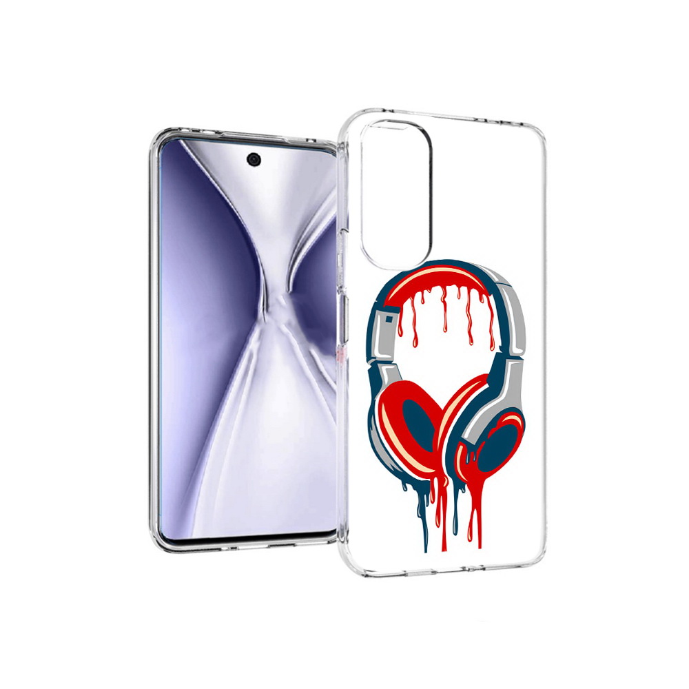 

Чехол MyPads Tocco для Huawei Honor X20 не делай громко, Прозрачный, Tocco