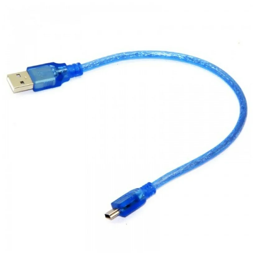 

Дата кабель mini USB - USB-A экранированный