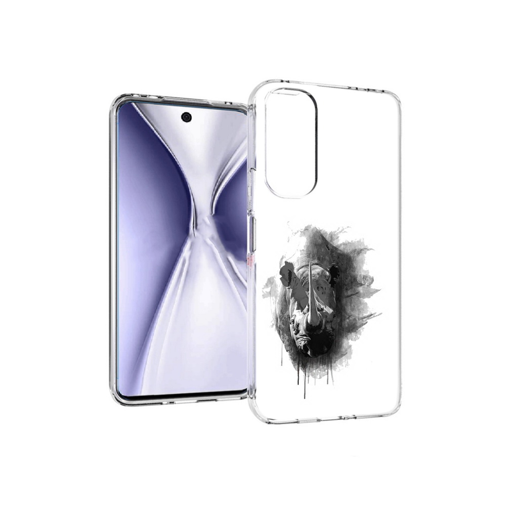 

Чехол MyPads Tocco для Huawei Honor X20 носорог, Прозрачный, Tocco