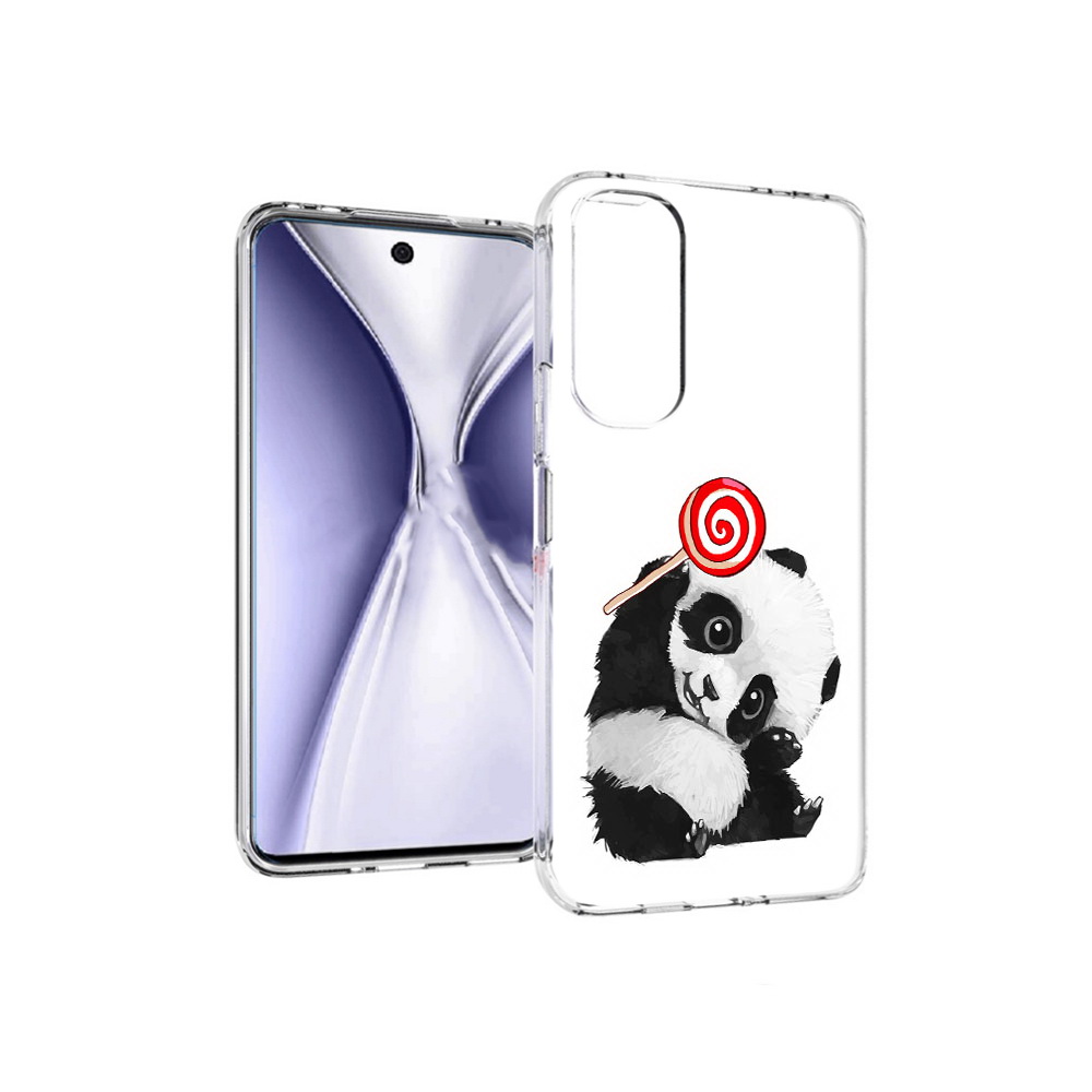 

Чехол MyPads Tocco для Huawei Honor X20 панда с леденцом, Прозрачный, Tocco
