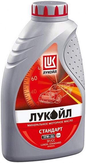 Моторное масло Lukoil минеральное стандарт Api Sf/Cc 10W30 1л