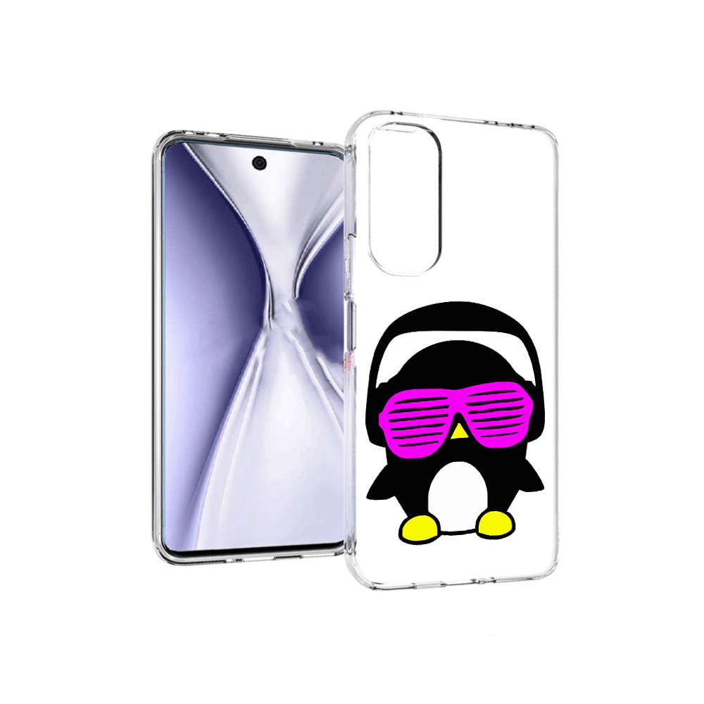 

Чехол MyPads Tocco для Huawei Honor X20 пингвин, Прозрачный, Tocco