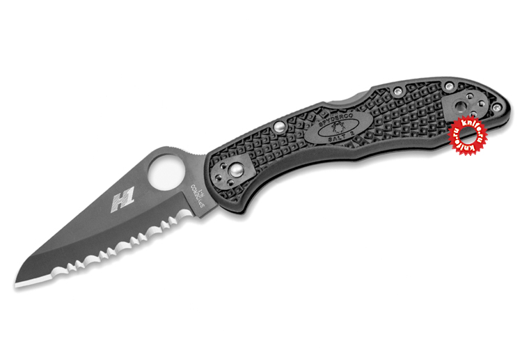 

Складной нож Spyderco Salt 2 88SBBK2, Черный, Salt 2