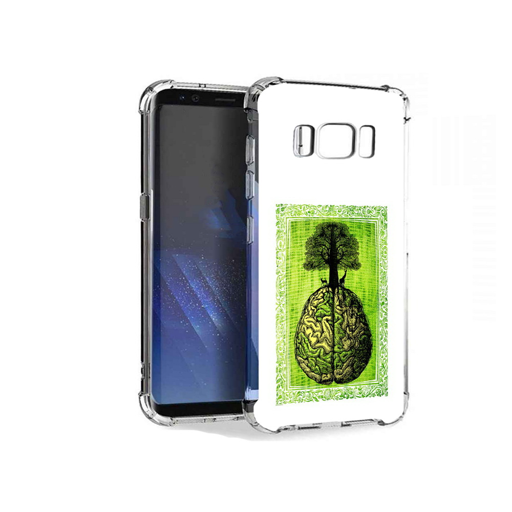 

Чехол MyPads Tocco для Samsung Galaxy S8+ абстракция здоровый мозг, Tocco