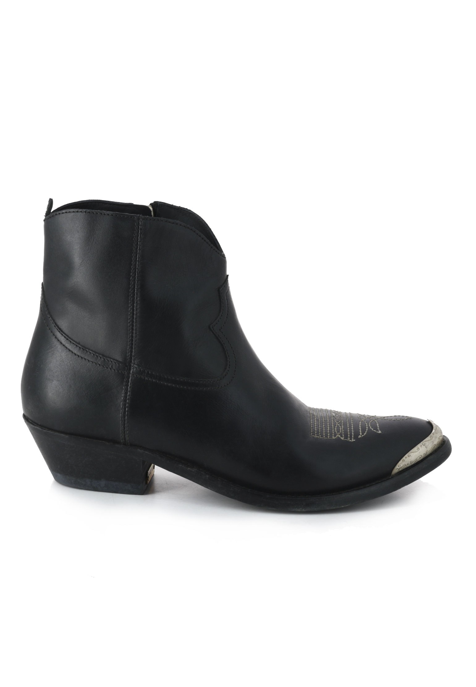 

Ботинки женские Golden Goose 131453-131454 черные 38 EU, Черный, 131453-131454
