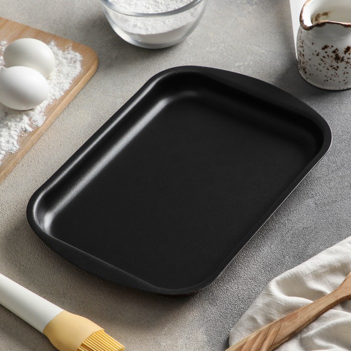 

Противень «Эксперт», 29202,5 см, антипригарное покрытие, цвет бордовый