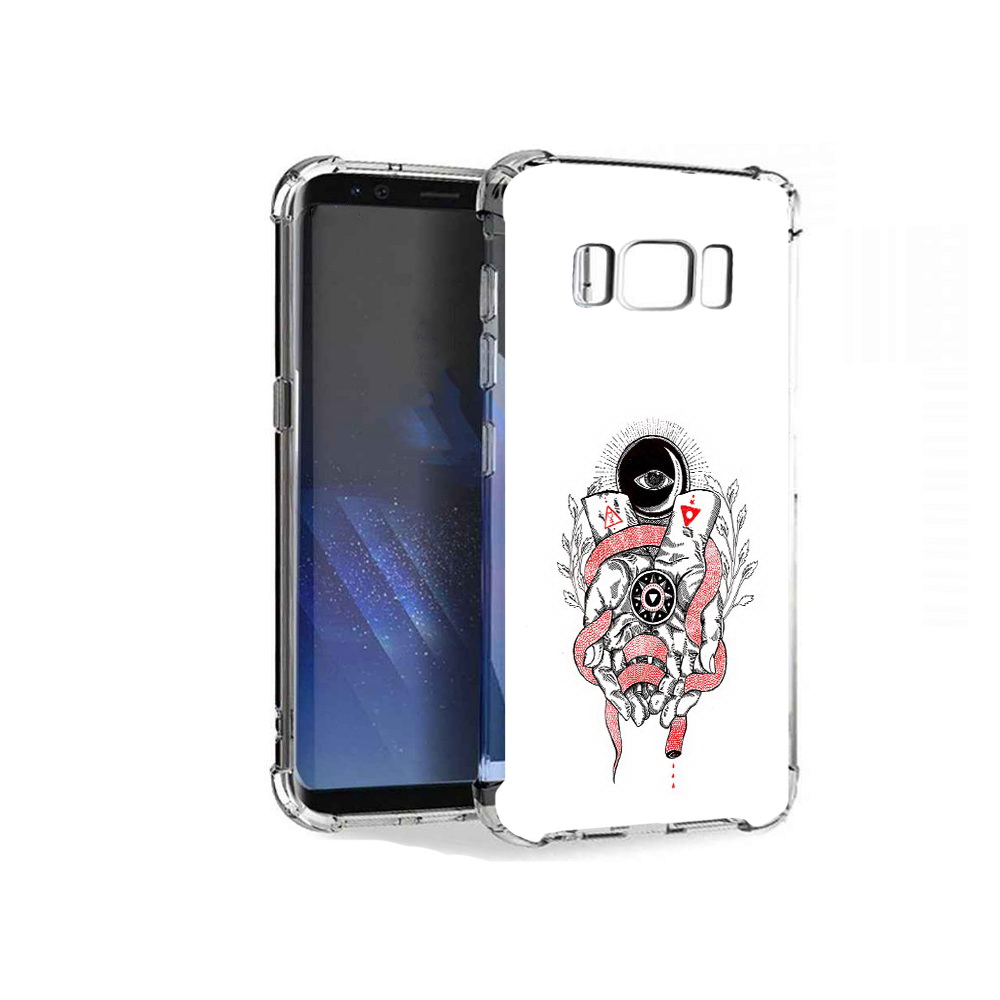 

Чехол MyPads Tocco для Samsung Galaxy S8+ абстрация связанные руки, Tocco