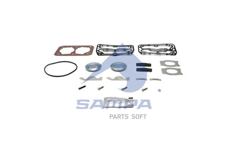 

SAMPA РМК ГБЦ компрессора (прокладки+клапана)