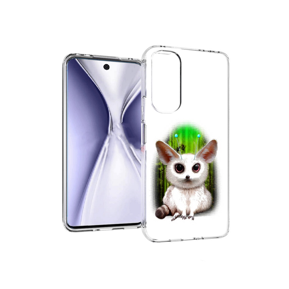 

Чехол MyPads Tocco для Huawei Honor X20 пушистое животное, Прозрачный, Tocco