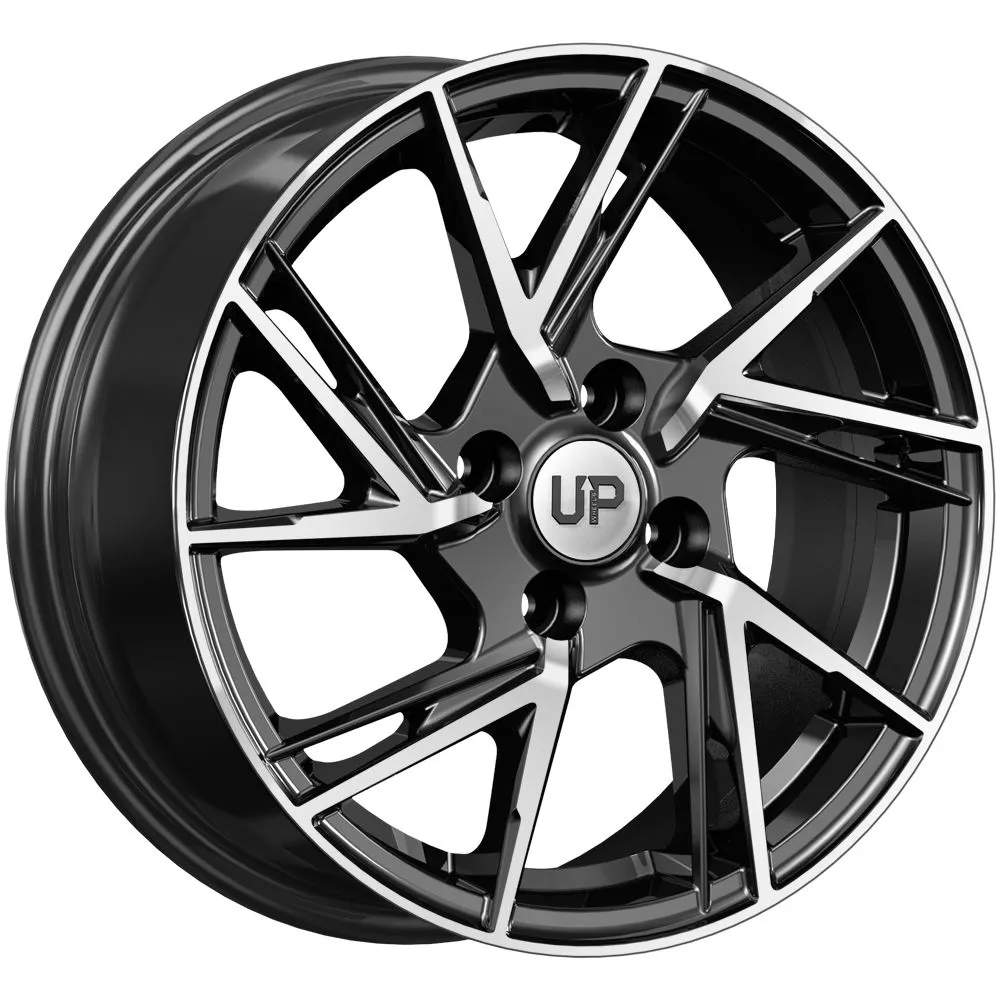 

Диски литые Wheels UP Up115 15" PCD 5/100, Серебристый;черный, Up115