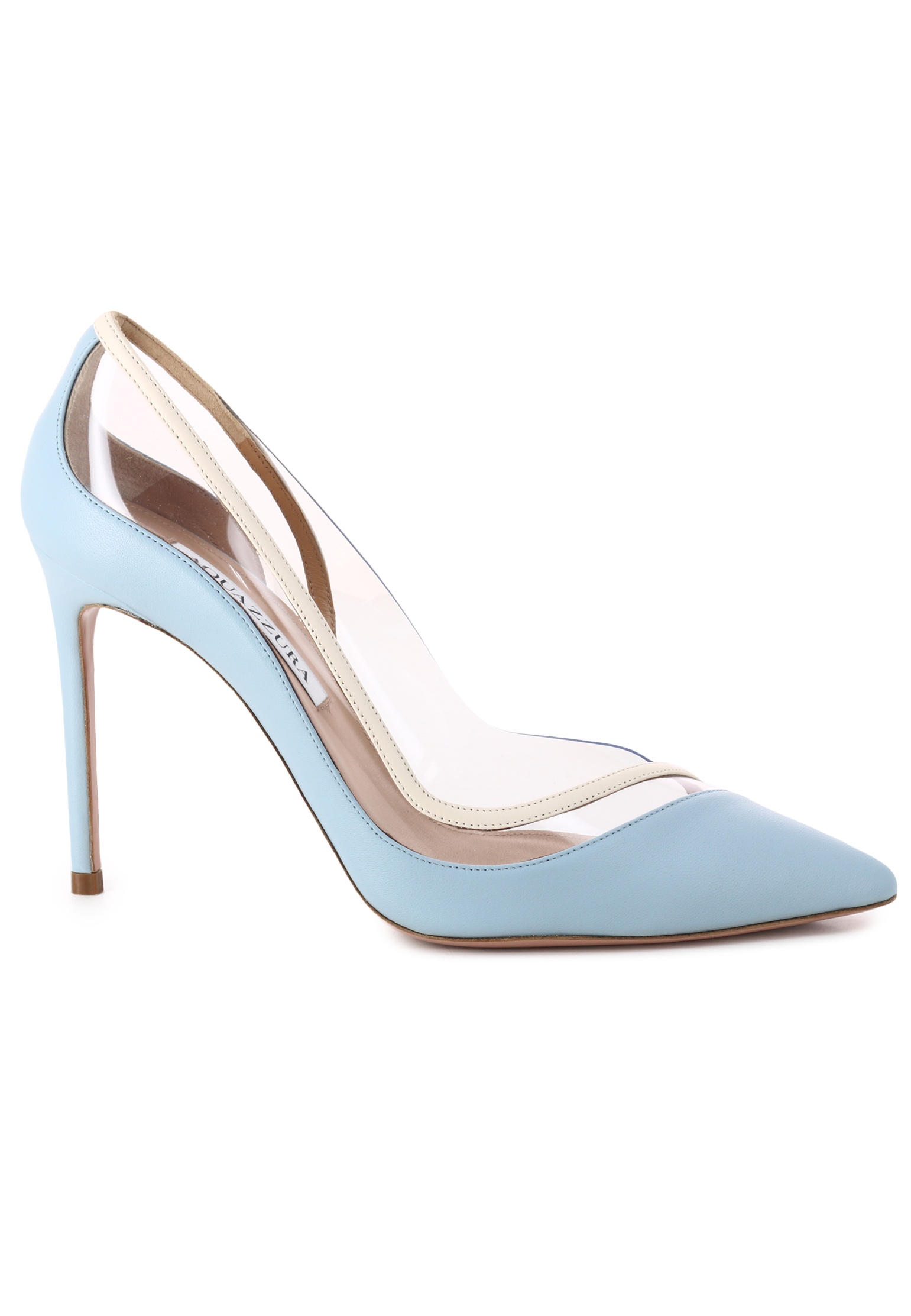 

Туфли женские AQUAZZURA 137440 белые 38.5 EU, Белый, 137440