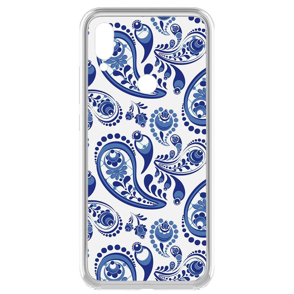 

Чехол-накладка Krutoff Clear Case Гжель для Xiaomi Redmi 7