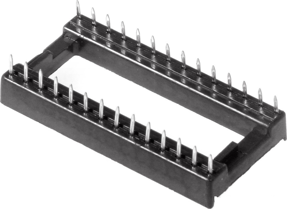 

10 штук, Панель SCL-28 (DS1009-28AW) DIP-28 широкая