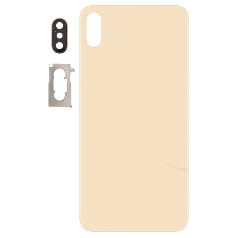 

Задняя крышка BaseMarket для Apple iPhone Xs Max (со стеклом камеры) (золотая)