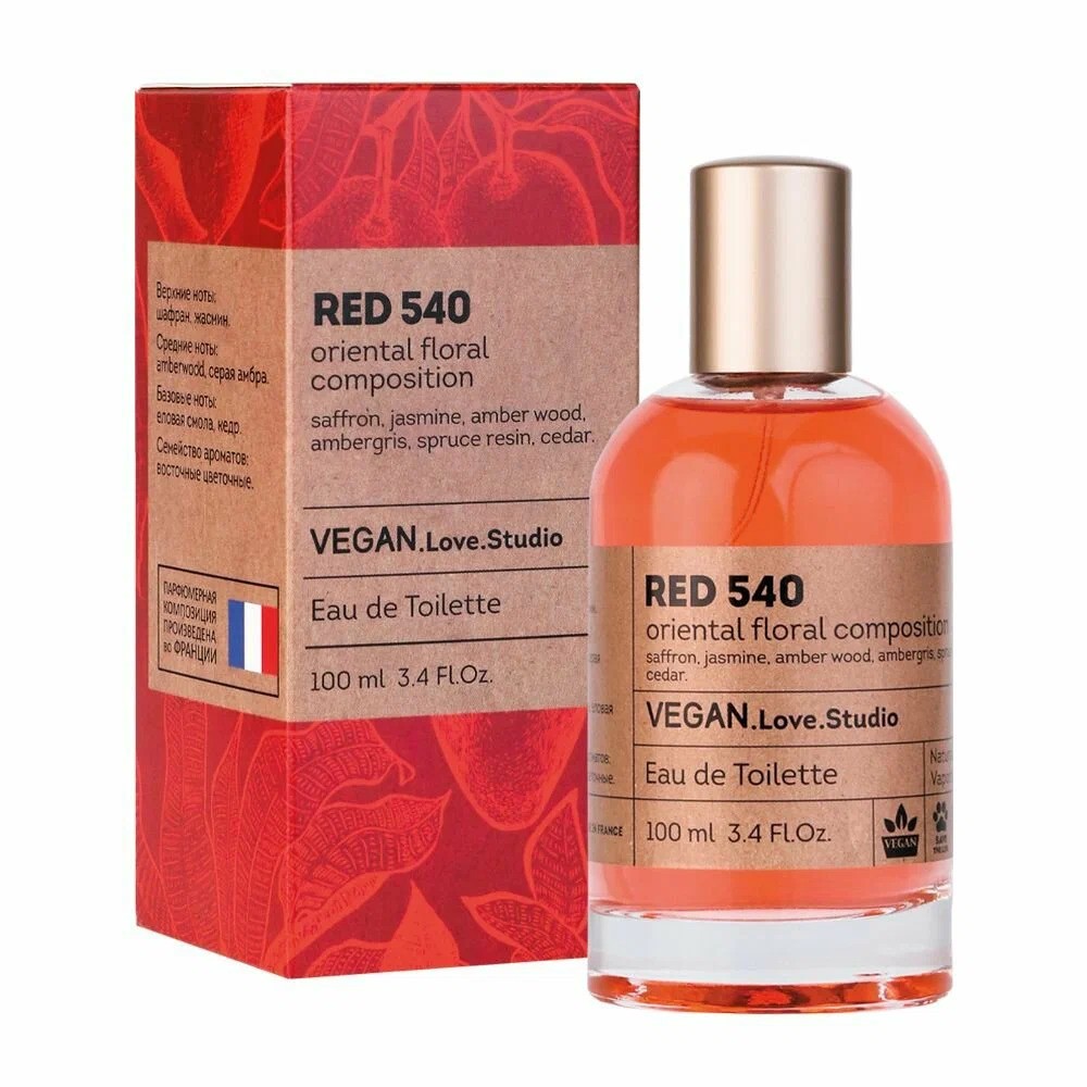 Парфюмерная вода Delta Parfum Vegan Love Studio Red 540 100мл