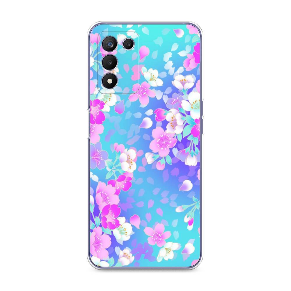 

Чехол Awog на Realme Q3s "Яблоневые цветы", Разноцветный, 257950-8