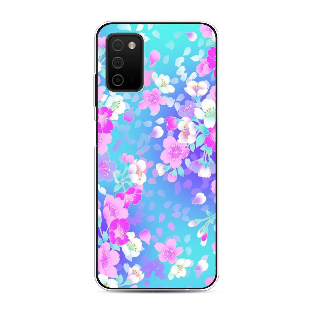 

Чехол Awog на Samsung Galaxy A03S / Самсунг A03S "Яблоневые цветы", Разноцветный, 2103250-8