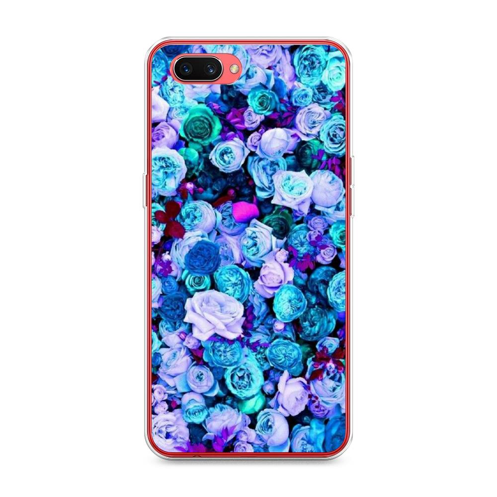 

Чехол для Oppo A3s "Цветочный ковер", Фиолетовый, 250650-2