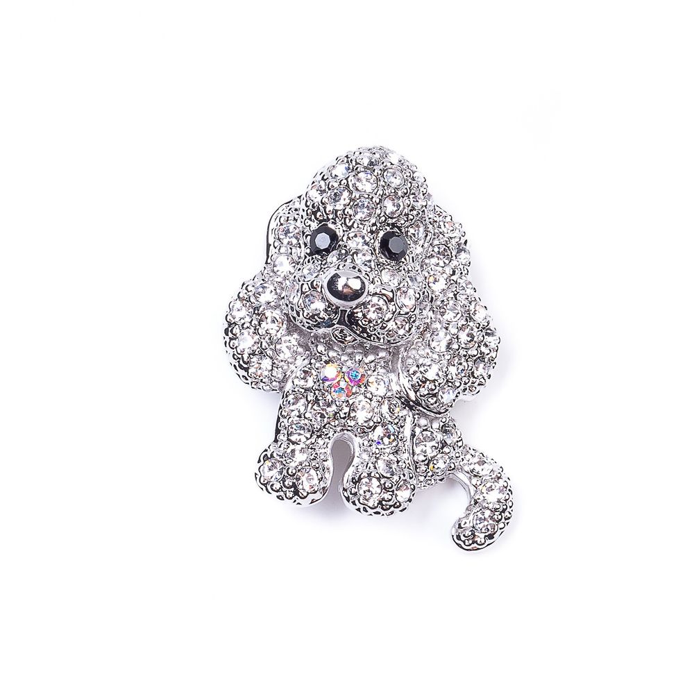 

Брошь из бижутерного сплава с swarovski Moon Paris MoS-22.03-002_02, MoS-22.03-002_02