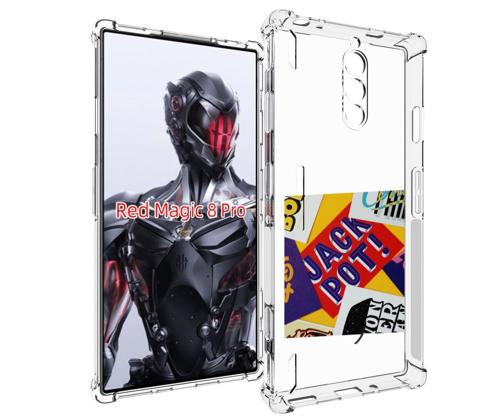 

Чехол MyPads джекпот для ZTE Nubia Red Magic 8 Pro / Red Magic 8 Pro Plus, Tocco