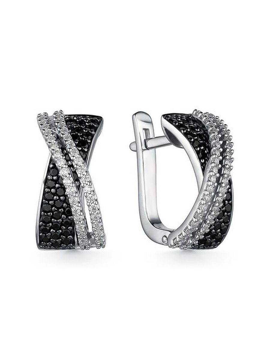 

Серьги из серебра TEO MAORI 8902022106, фианит, 8902022106