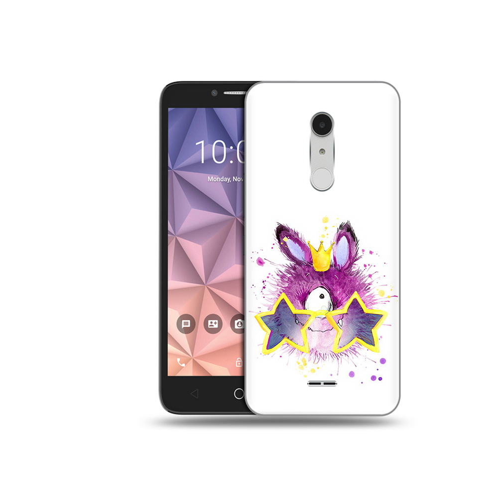 

Чехол MyPads Tocco для Alcatel A3 XL Шуршуля, Прозрачный, Tocco
