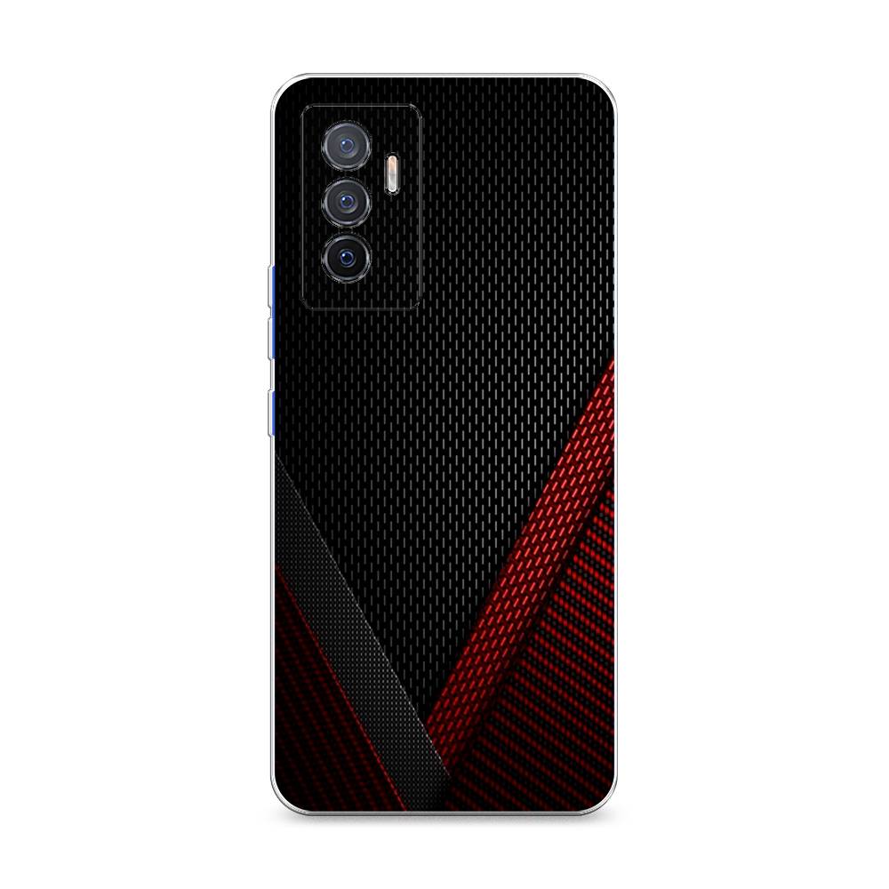 

Чехол Awog на Vivo V23e/Y75 4G "Красный карбон", Разноцветный, 267050-3