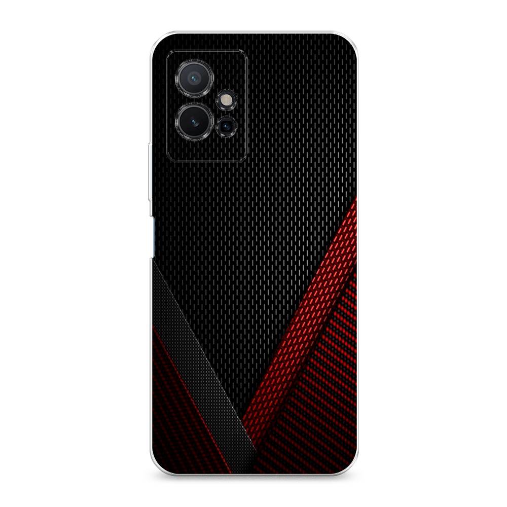 

Чехол Awog на Vivo Y75 5G "Красный карбон", Разноцветный, 266250-3