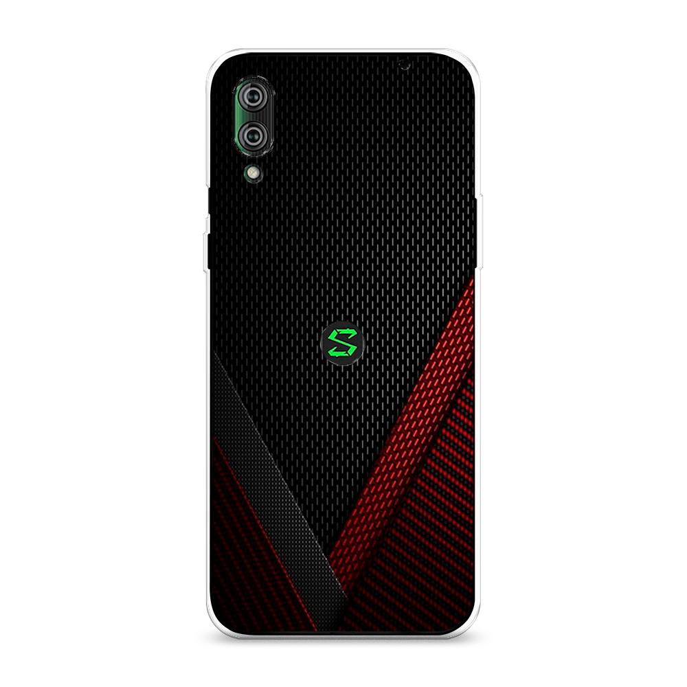 

Чехол Awog на Xiaomi Black Shark 2/2 Pro "Красный карбон", Разноцветный, 36450-3