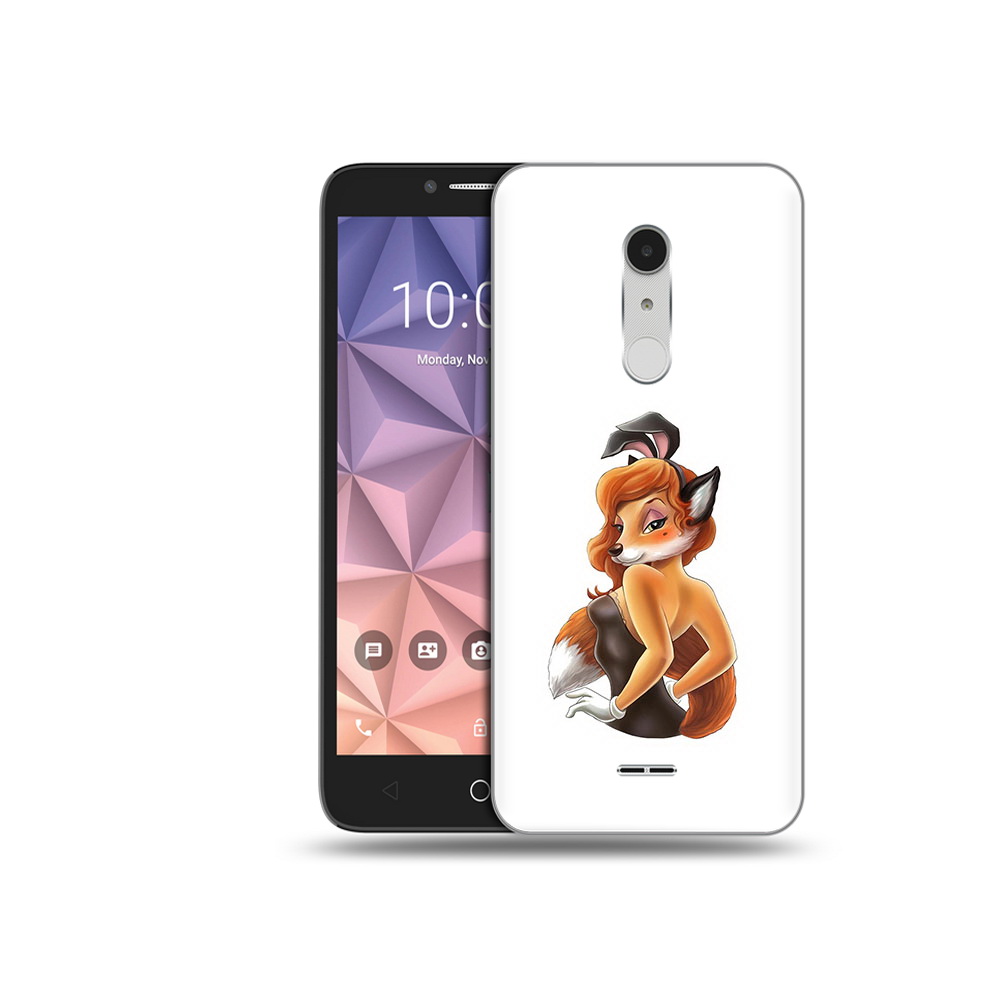 

Чехол MyPads Tocco для Alcatel A3 XL баронесса, Прозрачный, Tocco