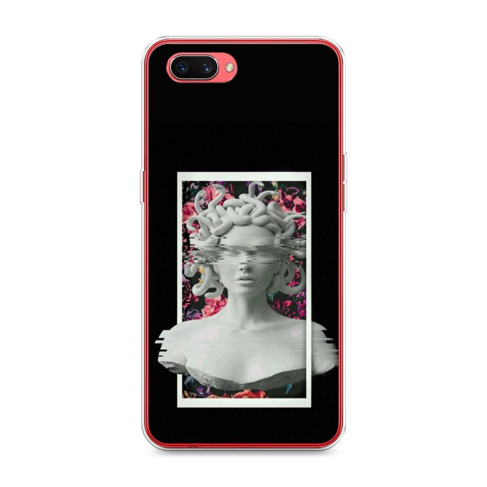 

Чехол для Oppo A3s "Web Punk Медуза Горгона", Черный;серый, 250650-6