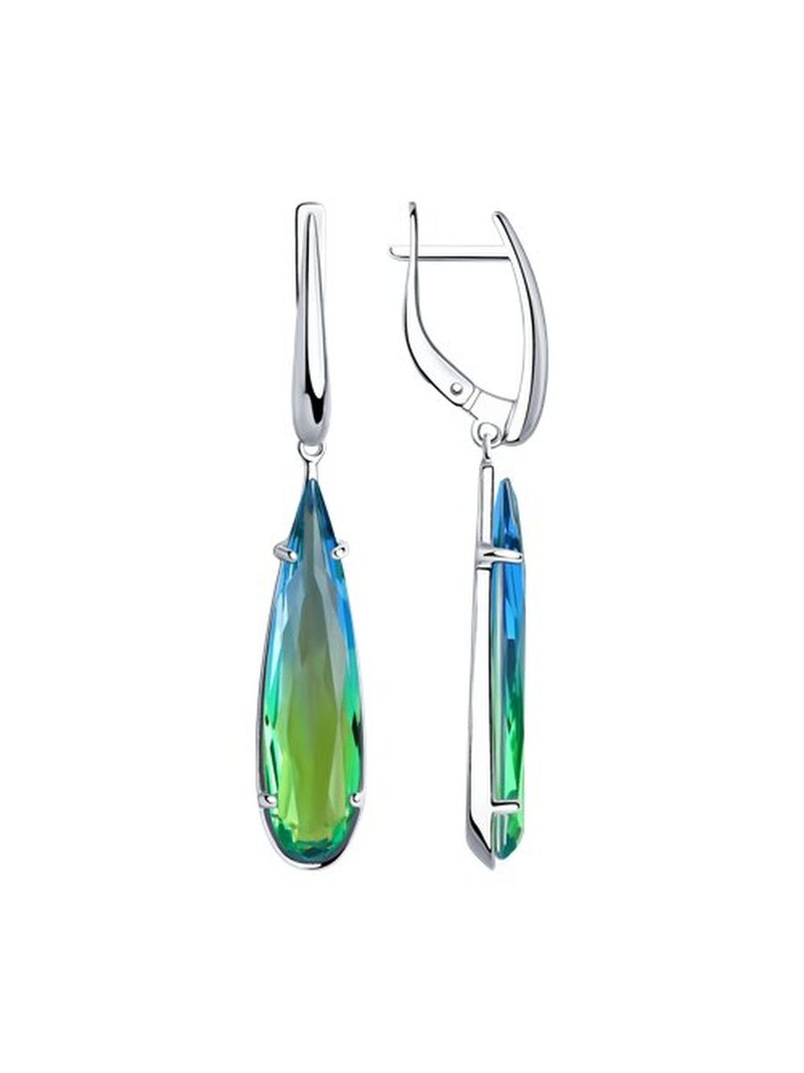 

Серьги из серебра TEO MAORI 892022246, ситалл, 892022246