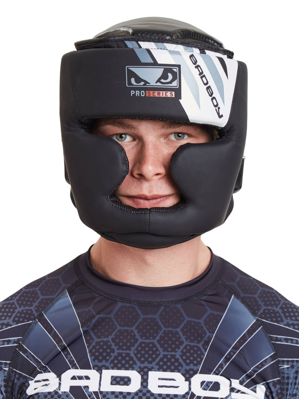 Шлем Bad Boy Pro Series Advanced Full Head Guard - Black L/XL