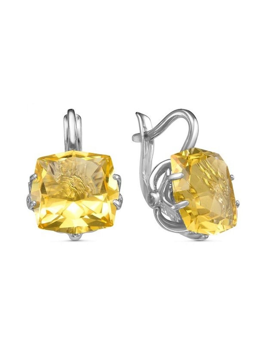 

Серьги из серебра TEO MAORI 83362252Д17, стекло, 83362252Д17