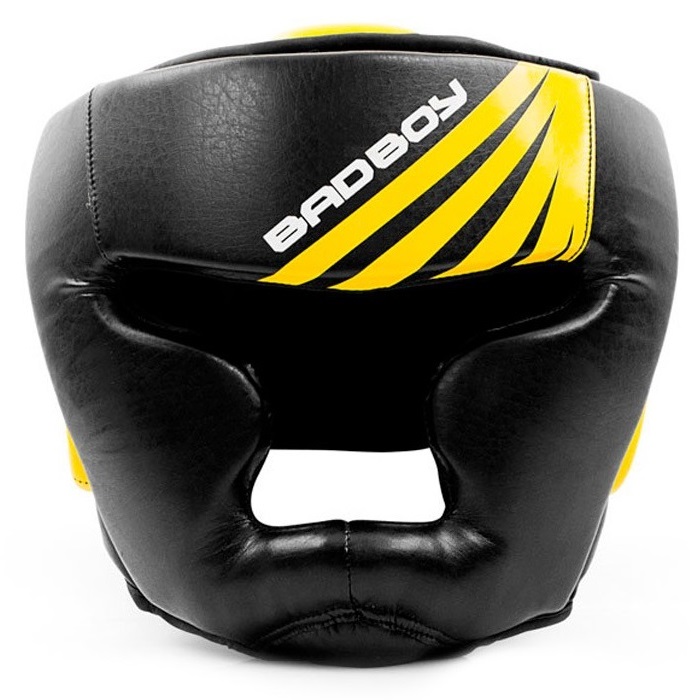 

Шлем Bad Boy Training Series Impact Head Guard-Black/Yellow L/XL