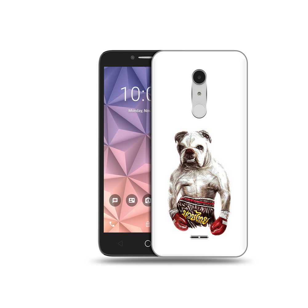 

Чехол MyPads Tocco для Alcatel A3 XL боксер, Прозрачный, Tocco